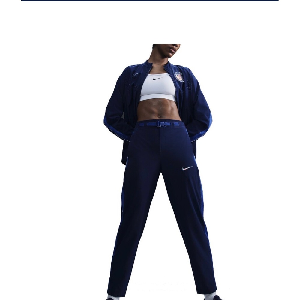 NWT Nike Team USA‎ Olympic Medal Ceremonty Pants Navy Blue Womens S America